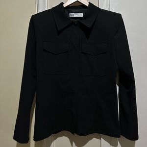 ZARA-Jacket with shoulder pad